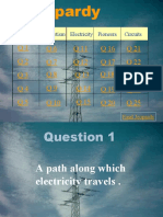 sc4.3 Electricity Magnetism Jeopardy