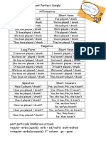 Present Perfect Simple