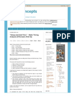 Setup and Hold Time - Static Timing Analysis (STA) Basic (Part 3a) - VLSI Concepts