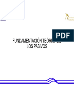 Fundamentación Teórica de Los Pasivos