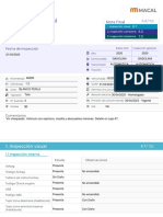 Inspección General: Nota Final Información Del Auto