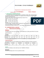 4e - Maths Lecon 8 Statistiques