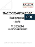 Baldor VECP83770T 4 Info
