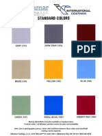 2015 ICO Standard Color Chart