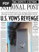 The Post's A Section, September 12, 2001