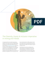The Diversity, Equity & Inclusion Imperative in Mining and Metals