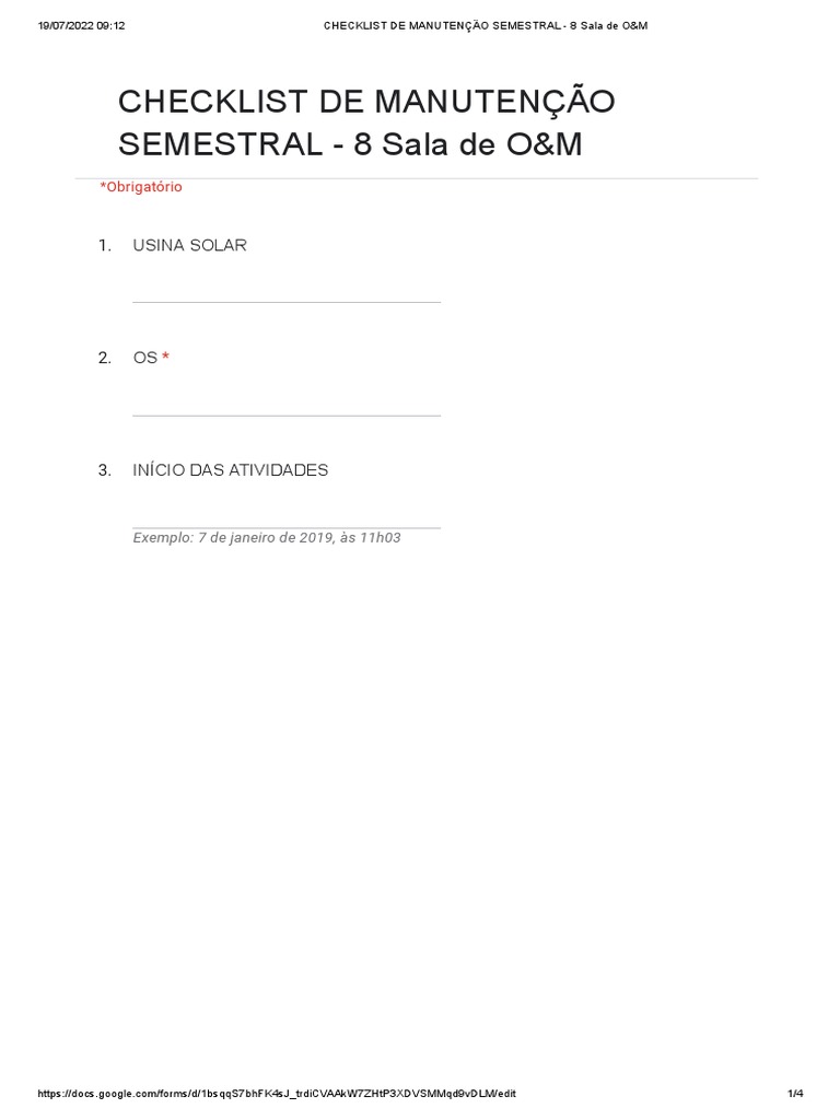 Semestral 8 sala de o m formul rios google pdf ci ncias f sicas