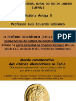 PowerPoint 1 - O Período HELENÍSTICO - Resumido