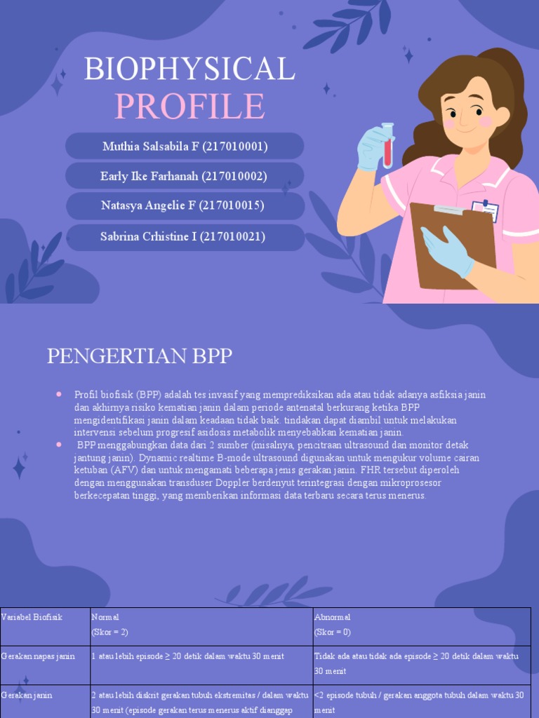 Pengertian dan Prosedur BPP Janin | PDF