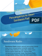 Gagasan C Erita Dram Atik & Penuangan Nya Ke Dala M Sandiwara Radio