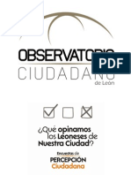 Presentación Encuestas de Percepción Ciudadana - OCL