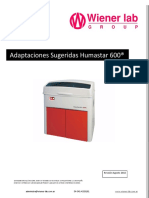 Adaptaciones Sugeridas Humastar 600®: Revisión Agosto 2016