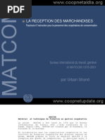 Procédure de réception des marchandises | PDF | Inventaire | Entrepôt
