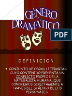 Definición y características del drama