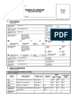 Formulir Lamaran: A. Data Pribadi