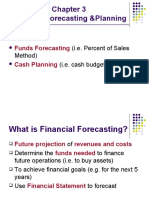 Financial Forecasting & Planning: Funds, Cash Budget