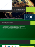 Introduction to Globalization and its Key Concepts