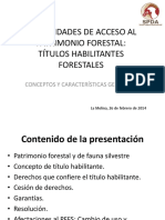 Titulo Habilitante Forestal