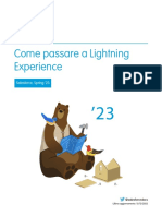 Come Passare A Lightning Experience: Salesforce, Spring '23