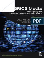 BRICS Media Reshaping The Global Communication Order by Daya Kishan Thussu and Kaarle Nordenstreng