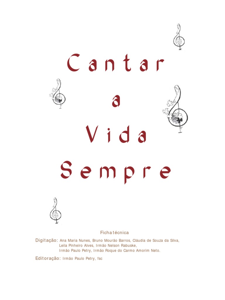 Cantar A Vida Sempre, PDF, Jesus