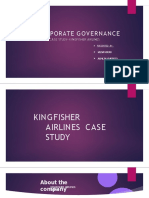 Corporate Governance: Case Study-Kingfisher Airlines