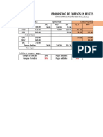 Pronóstico de Egresos en Efectivo: Egreso Efectivo Cta X Pagar Política de Compras y Pagos