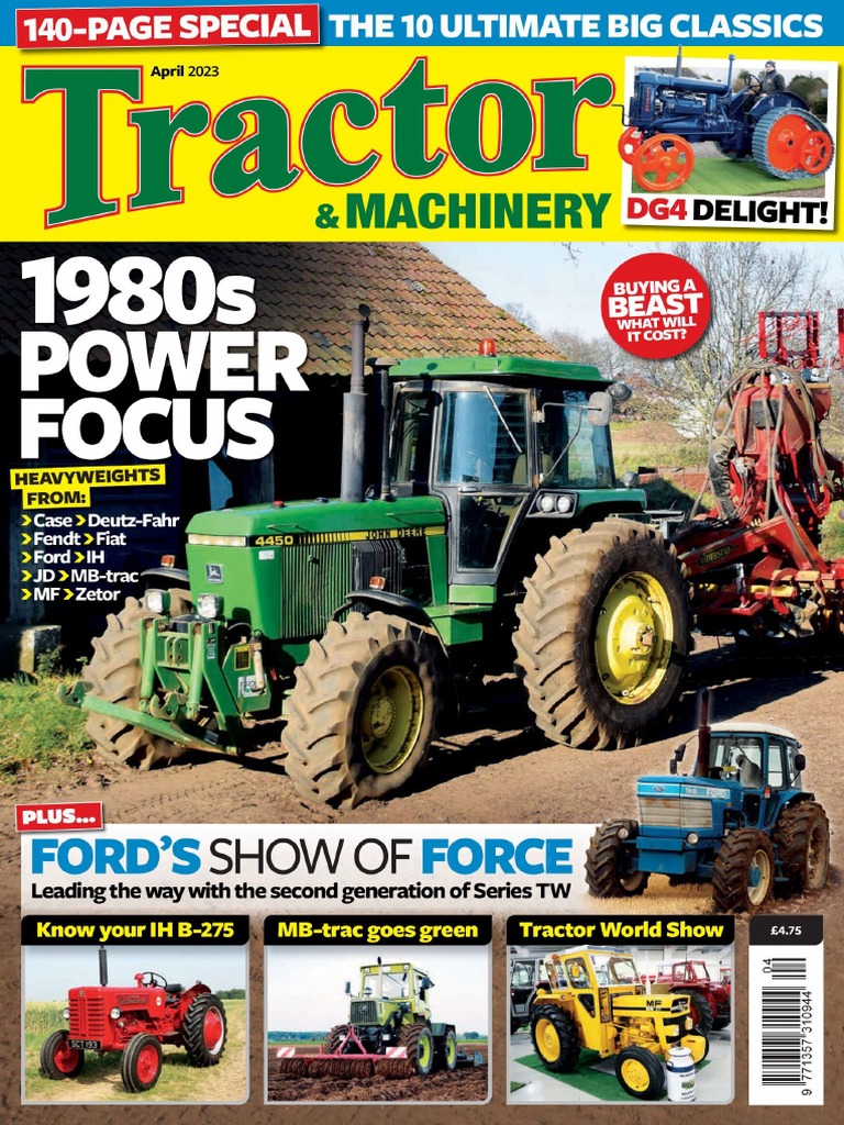 Tractor and Machinery April 2023