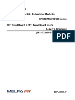 RT Toolbox3 / RT Toolbox3 Mini User'S Manual: Mitsubishi Electric Industrial Robots