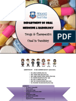 Drugs and Therapeutics in Dentistry