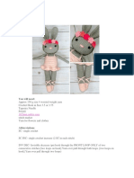 Crochet Friendly Grace Doll Pattern