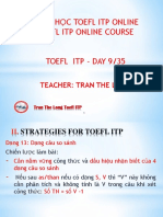 Khóa Học Toefl Itp Online Toefl Itp Online Course: Teacher: Tran The Long