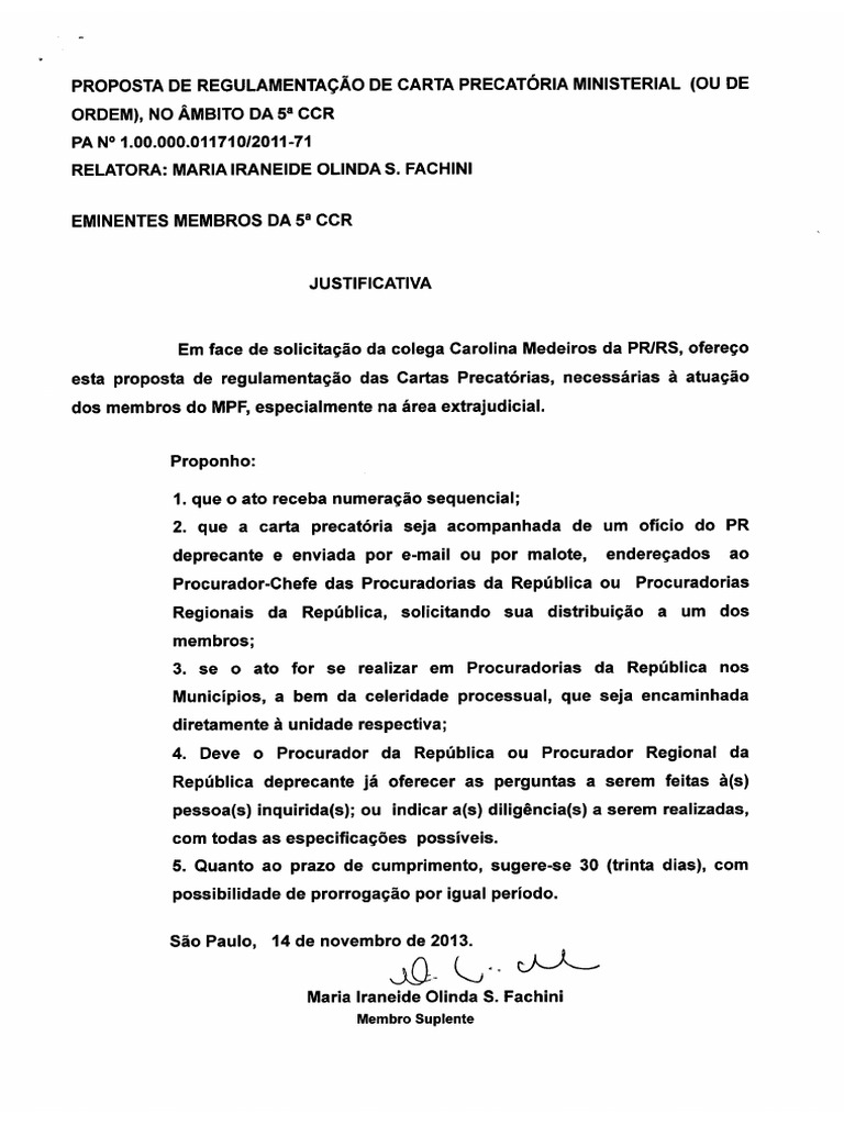 Modelo de Carta Precatoria | PDF