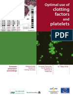 Clotting Factors Platelets: Optimal Use of