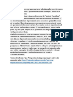 Pesquisa na Administração traz melhores soluções