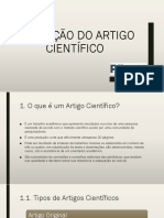 Produção de artigos científicos: elementos e submissão