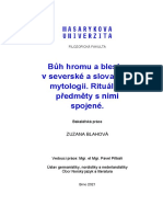 Buh Hromu A Blesku V Severske A Slovanske Mytologii. Ritualy A Predmety S Nimi Spojene.