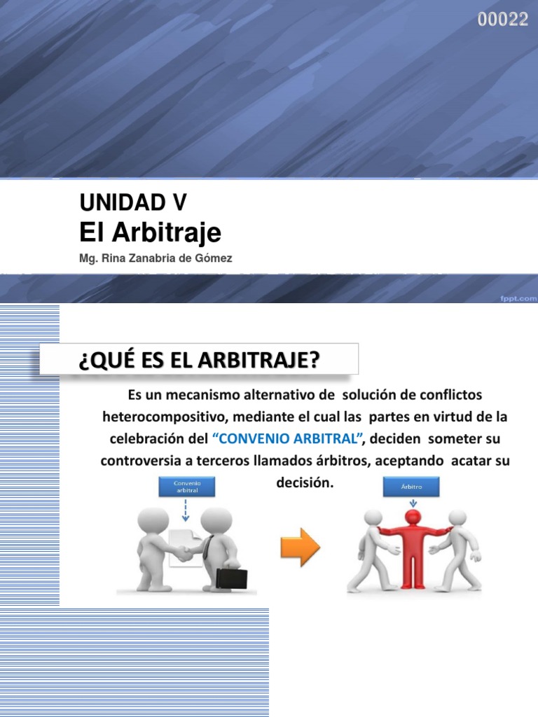 Historia y Marco Legal del Arbitraje en Perú | PDF | Arbitraje ...