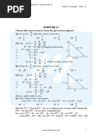 Ncert Exemplar Math Class 10 Chapter 08 Introduction To Trigonometry Its Equation