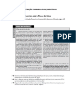 Fluxos de Caixa - Exercício Administração Financeira