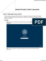 Discovery 19: Troubleshoot Wireless Client Connectivity Issues