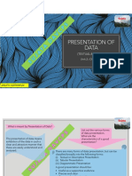 Presentation of Data: (Textual & Tabular)