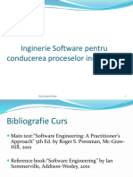 Inginerie Software Pentru Conducerea Proceselor Industriale: Universitatea Piteşti 1