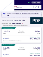 Escolha Um Voo de Ida: Visite Nossa Central de Informações COVID