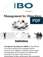 Management by Objectives: Er - Hansdeep Kaur
