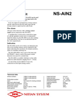 Ns-Ain2: Input Line Unit