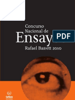 Concurso Nacional de Ensayos Rafael Barrett 2010 - PortalGuarani