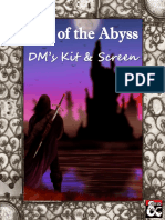 Out of The Abyss: DM's Kit & Screen