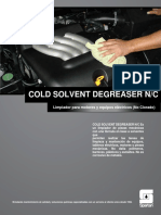 FT Cold Solvent Degreaser NC