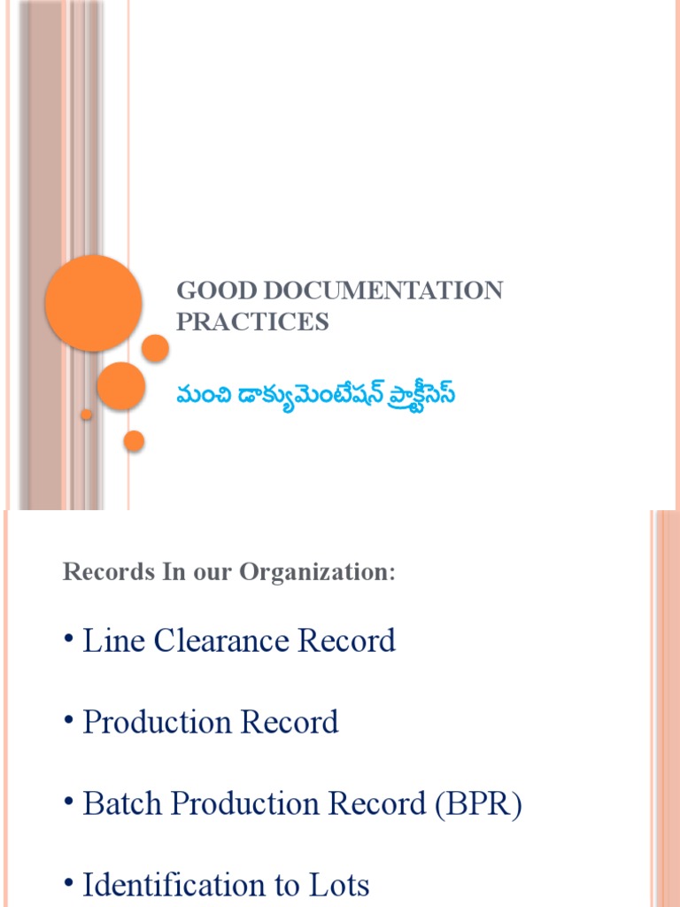 Gdp Training Guidelines : Good distribution practice – UODP